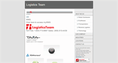 Desktop Screenshot of logisticsteam.com
